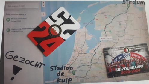Overname seizoenkaart Feyenoord, Tickets en Kaartjes, Sport | Voetbal, Eén persoon, Augustus, Seizoenskaart