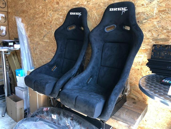 Bride Vios Low Max Japan Suede kuipstoel stoel, Auto diversen, Tuning en Styling, Ophalen of Verzenden