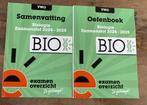 ExamenOverzicht Samenvatting Oefenboek Examen Biologie VWO, VWO, Biologie, Ophalen of Verzenden, ExamenOverzicht