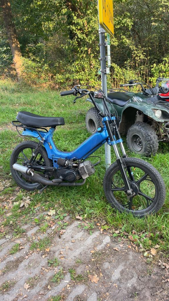 Tomos 65cc met blauw kenteken, Fietsen en Brommers, Brommers | Puch, Gebruikt, Overige modellen, Ophalen