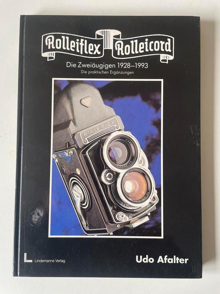 Rolleiflex - Rolleicord Die Zweiäugigen 1928-1991, Audio, Tv en Foto, Fotocamera's Analoog, Zo goed als nieuw, Spiegelreflex, Overige Merken