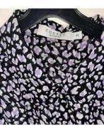 Costes blouse maat 40 paars zwart, Ophalen of Verzenden, Zo goed als nieuw, Maat 38/40 (M), Zwart
