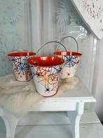 Emma bridgewater pumpkin treat baskets metaal 3x nieuw, Ophalen, Overige materialen, Zo goed als nieuw, Overige stijlen