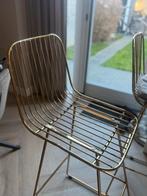 2 Gouden Barkrukken - Zo Goed Als Nieuw!, Huis en Inrichting, Barkrukken, Ophalen, Zo goed als nieuw, Metaal