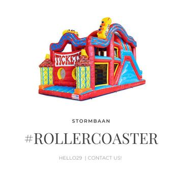 STORMBAAN ROLLERCOASTER TE HUUR/VERHUUR/HUREN! beschikbaar voor biedingen
