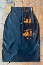 Pencil Rok / Latex / Maat XS-S, Verzenden, Zwart, Overige typen