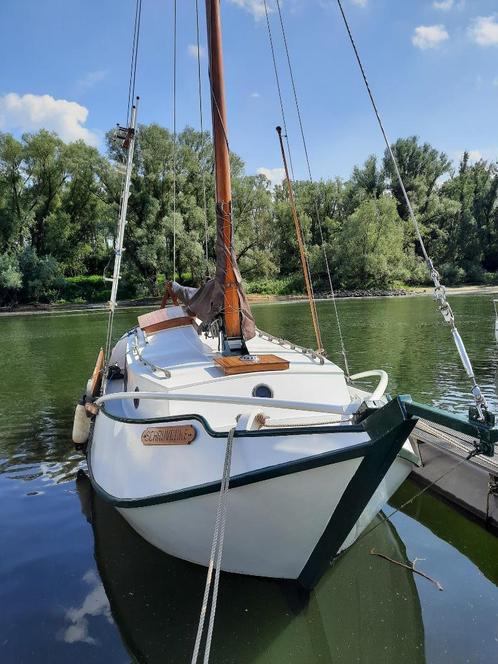 Meerman Grundel, Watersport en Boten, Platbodems, Gebruikt, 6 tot 9 meter, Staal, Diesel, Ophalen
