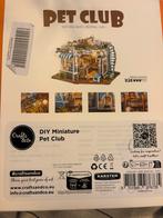 DIY Miniature Pet Club Bouwpakket, Overige merken, 1:32 tot 1:50, Overige typen, Nieuw