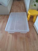 Plastic opberg doos, bak, krat met deksel, Doe-het-zelf en Verbouw, Kratten en Dozen, Ophalen, Zo goed als nieuw, Doos, Minder dan 35 cm
