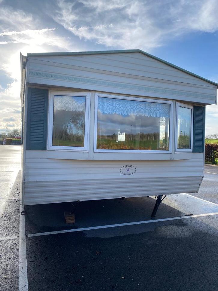 Koopje mooie Top Line 1000SL dubbel glas goed onderhouden, Caravans en Kamperen, Stacaravans, tot en met 4, Ophalen of Verzenden