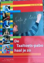 De Taaltoets-pabo haal je zo, Ophalen of Verzenden, Zo goed als nieuw, Overige niveaus