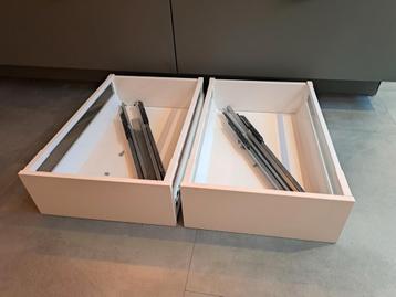 Ikea 2 keukenlades 40 x 60 met geleiders maximera metod - afbeelding 1