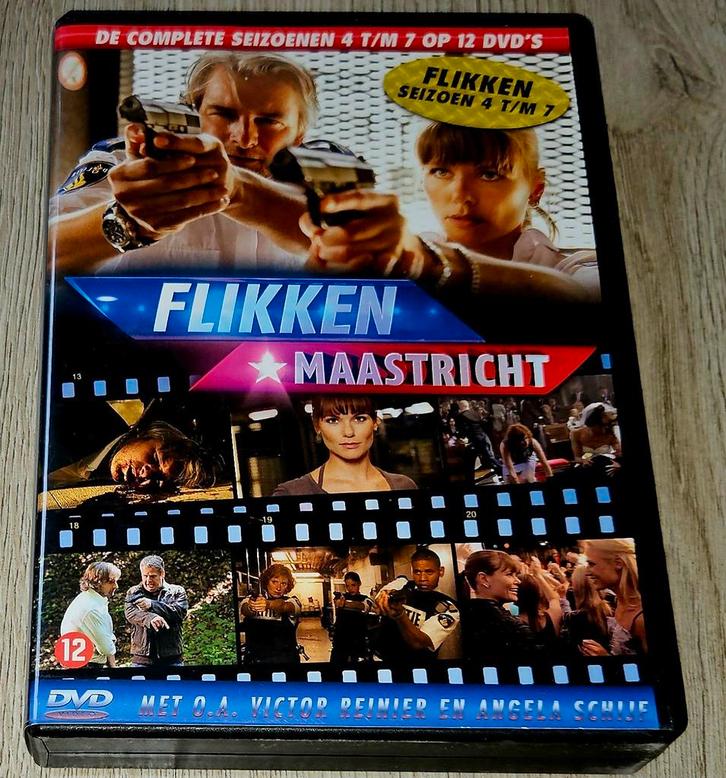 Flikken Maastricht Seizoen 4 t/m 7 - 12DVD Boxset, Cd's en Dvd's, Dvd's | Tv en Series, Zo goed als nieuw, Drama, Boxset, Vanaf 12 jaar