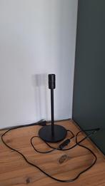 Skaftet zwarte lampenvoet, Ophalen of Verzenden, Gebruikt, Minder dan 50 cm