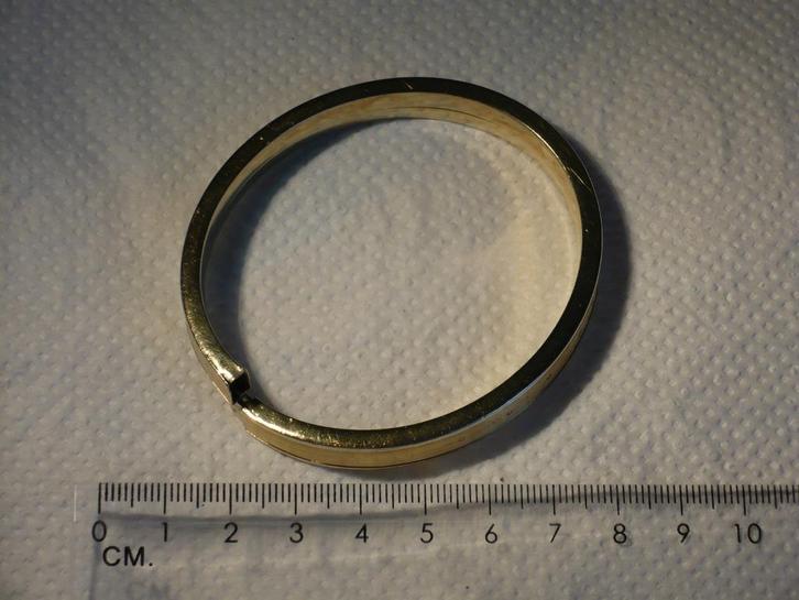 Mooie antieke armband, materiaal verguld zilver, 19,3 gram., Antiek en Kunst, Antiek | Goud en Zilver, Goud, Zilver, Verzenden