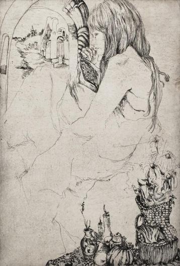 sixties ets - onduidelijk gesigneerd - 1965 beschikbaar voor biedingen