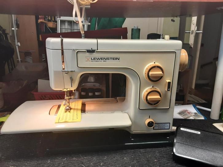 LEWENSTEIN NAAIMACHINE MODEL AUTOMATIC 902, Hobby en Vrije tijd, Naaimachines en Toebehoren, Gebruikt, Naaimachine, Overige merken