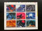 Orka’s Dolfijnen Tijger Luipaard Postzegelvel van 9 zegels, Verzenden, Postfris, Dier of Natuur