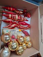 Kerstballen rood/goud, Ophalen, Nieuw