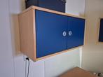 2x Bovenkast beuken/blauw IKEA Effektiv, Ophalen, Gebruikt