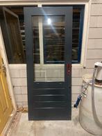 Mooie binnendeur met glas 85x211,5, Gebruikt, 80 tot 100 cm, Binnendeur, Ophalen of Verzenden