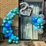 Ballonnenboog backdrop birthday, Ophalen of Verzenden, Zo goed als nieuw