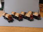 4 Märklin 4432 Wijnwagons H0, Hobby en Vrije tijd, Modeltreinen | H0, Gebruikt, Gelijkstroom of Wisselstroom, Wagon, Ophalen of Verzenden