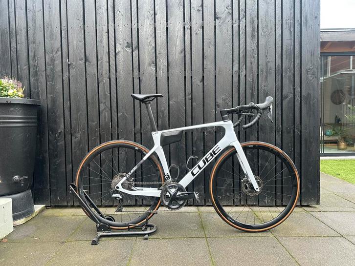 Cube Agree C:62 2022 4iiii powermeter, Fietsen en Brommers, Fietsen | Heren | Herenfietsen, Zo goed als nieuw, Overige merken