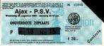 AJAX - PSV Toegangskaart 28-8-1985, Verzenden, Ajax