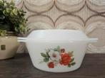 Vintage Arcopal France ovenschaal wilde rozen retro servies, Antiek en Kunst, Ophalen of Verzenden