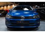 Volkswagen Polo 1.0 TSI|AUT|Stoelverw|climatronic, Auto's, Volkswagen, Emergency brake assist, Bedrijf, Benzine, Blauw