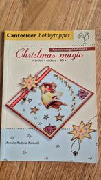 Christmas magic met kralen,stickers en 3d plaatjes, Ophalen of Verzenden, Zo goed als nieuw, Knipvel