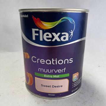 Flexa Creations Muurverf Sweet Desire Roze Extra Mat 1L beschikbaar voor biedingen