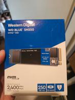 WD Blue SN550 250GB NVMe SSD - Nieuw in doos, Computers en Software, Harde schijven, Intern, Western Digital, SSD, Nieuw