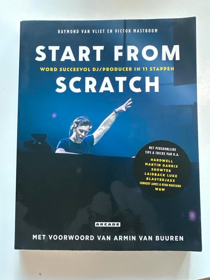 Start From Scratch - DJ Producer Gids, Boeken, Muziek, Zo goed als nieuw, Algemeen, Ophalen of Verzenden