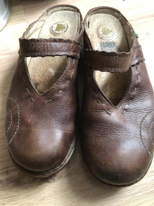 El Naturalista muilen clogs Yggdrasil 41 bruin gedragen, Kleding | Dames, Schoenen, Gedragen, Sandalen of Muiltjes, Bruin, Ophalen of Verzenden