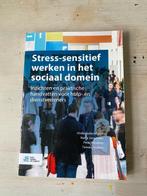 Stress-sensitief werken in het sociaal domein, Jungmann, Boeken, Zo goed als nieuw, Bohn Stafleu van Loghum, Alpha, HBO