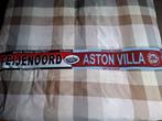 Feyenoord - Aston Villa sjaal, Verzenden, Nieuw, Feyenoord, Vaantje of Sjaal
