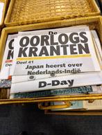 De oorlogskranten, 2 mandjes met 65 kranten per. 1940-1945, Ophalen of Verzenden, 1940 tot 1960, Nederland, Krant