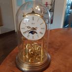 Hermle Quartz Tafelklok met Glazen Stolp, Antiek en Kunst, Antiek | Klokken, Ophalen of Verzenden