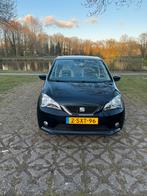 Seat Mii 1.0 44KW 2014 Zwart, airco, nieuwe APK, Auto's, Seat, Voorwielaandrijving, Stof, Zwart, 840 kg