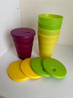 Tupperware rietjes bekers, Huis en Inrichting, Keuken | Tupperware, Ophalen, Zo goed als nieuw, Beker of Kan