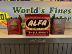Alfa Shell Spirit oud reclame blik, Gebruikt, ., ., .