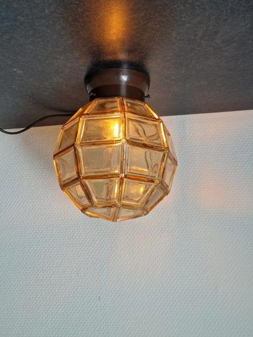 Vintage grote Glashutte Limburg Helena Tynell lamp beschikbaar voor biedingen