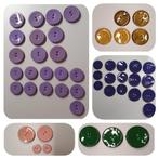 49 Geëmailleerde Kokos Knopen, Ophalen of Verzenden, Nieuw