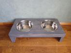 NIEUW handgemaakte, houten eet- en drinkstandaard 56 x 28 x, Ophalen of Verzenden, Nieuw