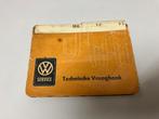 VW Service Technische vraagbaak januari 1960, Auto diversen, Handleidingen en Instructieboekjes, Ophalen of Verzenden