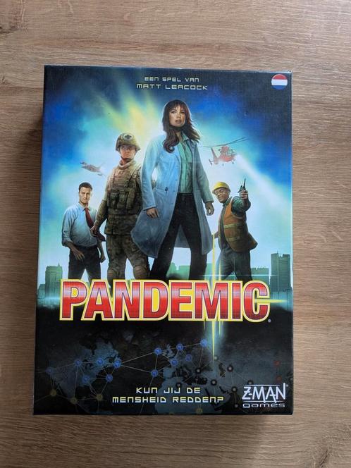 Pandemic - Nederlandse Editie, Hobby en Vrije tijd, Gezelschapsspellen | Bordspellen, Zo goed als nieuw, Ophalen of Verzenden