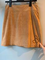 Mooie, suede rok van Maison123, Maat 38/40 (M), Bruin, Ophalen of Verzenden, Zo goed als nieuw