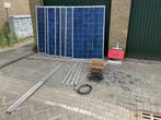 pv panelen blauw, Doe-het-zelf en Verbouw, Zonnepanelen en Toebehoren, Ophalen, Gebruikt, Compleet systeem, 200 wattpiek of meer